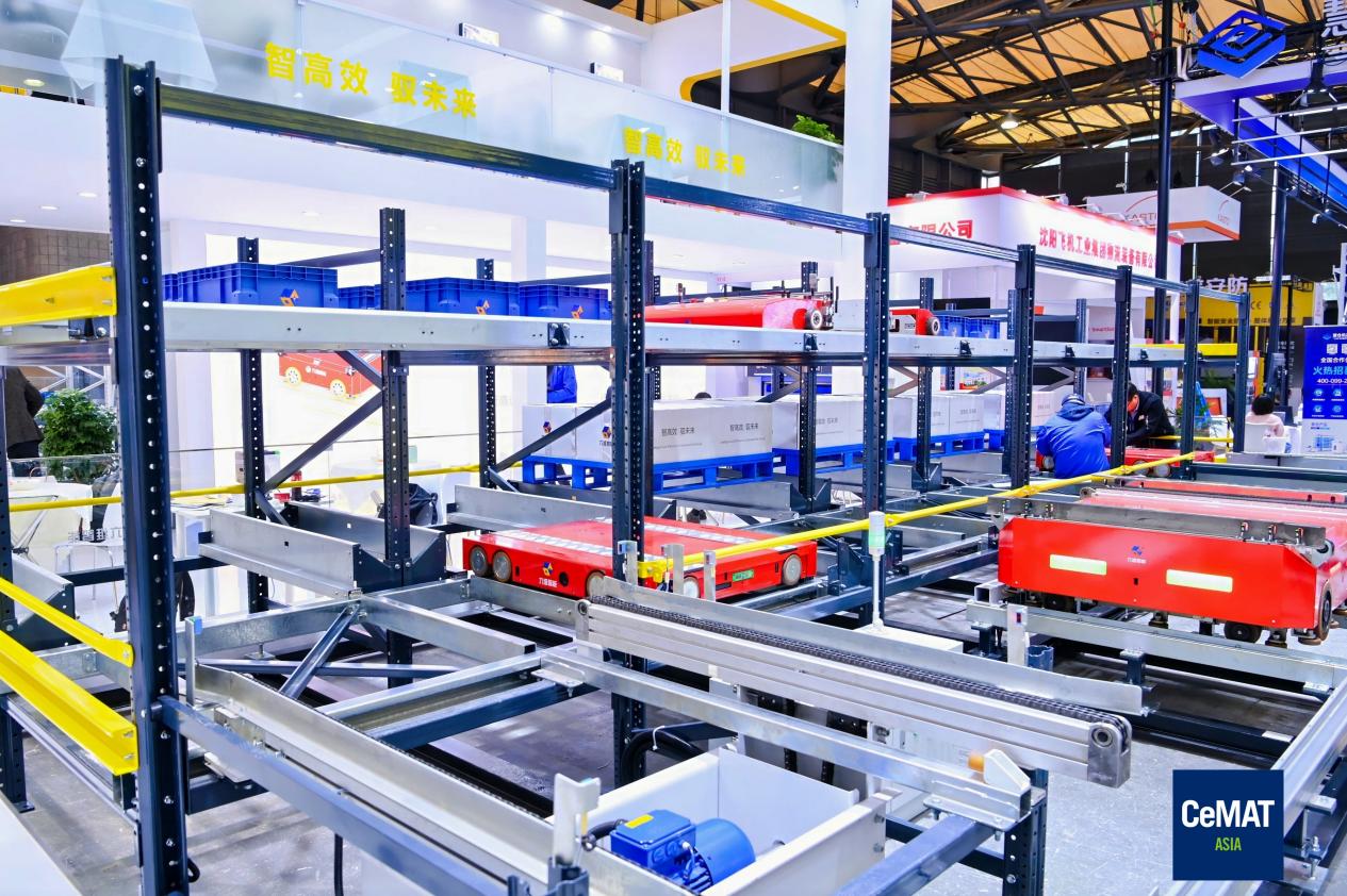 Utställning på 2024 CeMAT ASIA | Bredbandskraftledningslösning: Öppnar en ny kommunikationskanal för intelligent logistiksortering